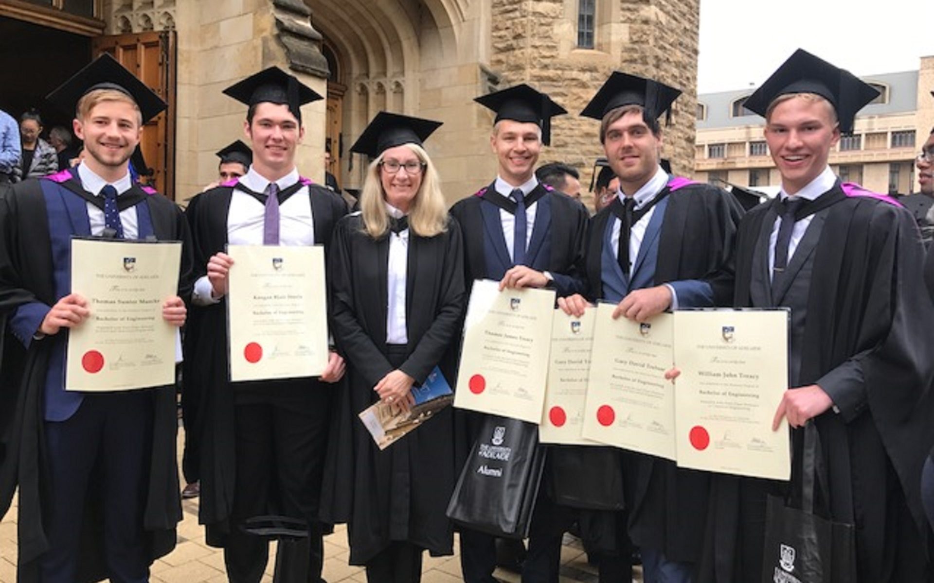 Our new Engineering graduates | St Mark's College
